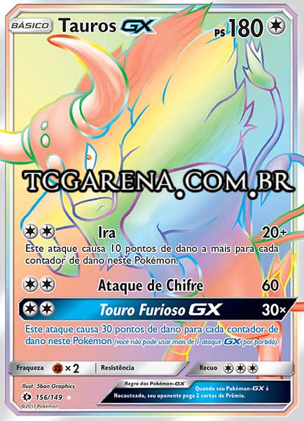 Carta Tauros-GX (156 / 149)