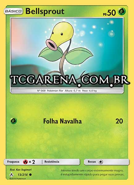 Carta Bellsprout (13 / 214)