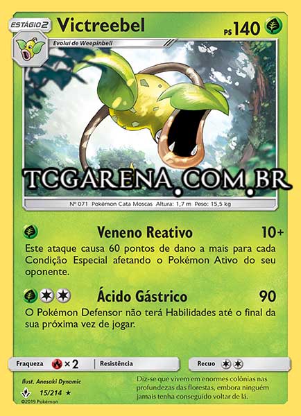 Carta Victreebel (15 / 214)