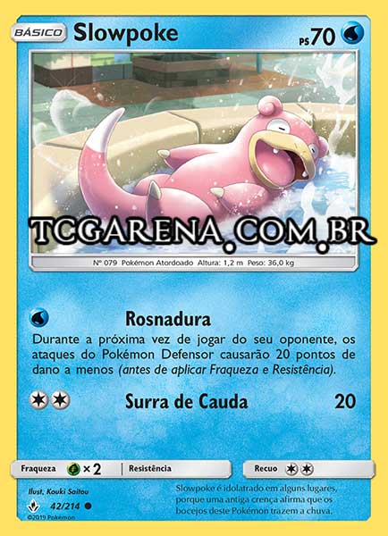 Carta Slowpoke (42 / 214)