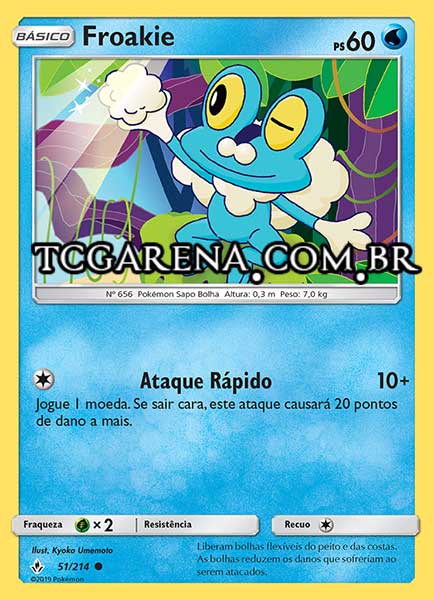 Carta Froakie (51 / 214)