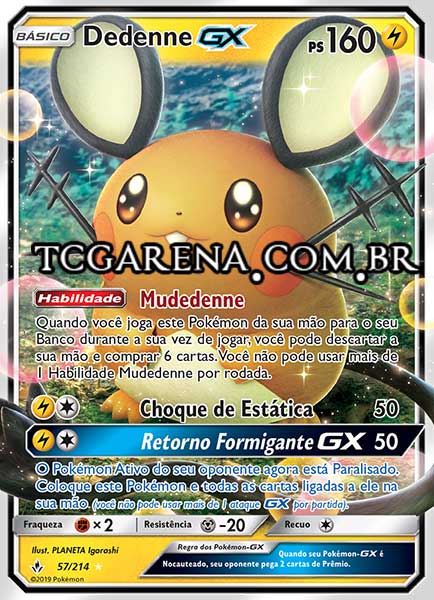 Carta Dedenne-GX (57 / 214)