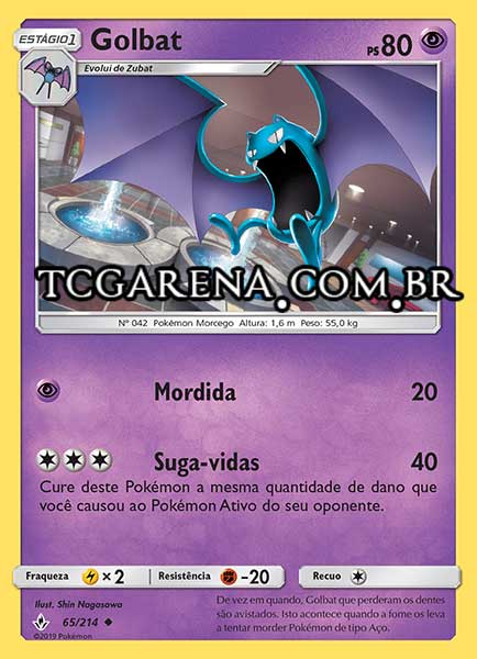 Carta Golbat (65 / 214)