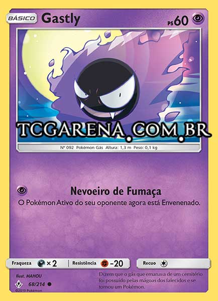 Carta Gastly (68 / 214)