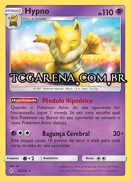 Carta Hypno (72 / 214)