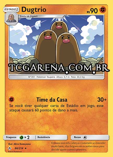 Carta Dugtrio (86 / 214)