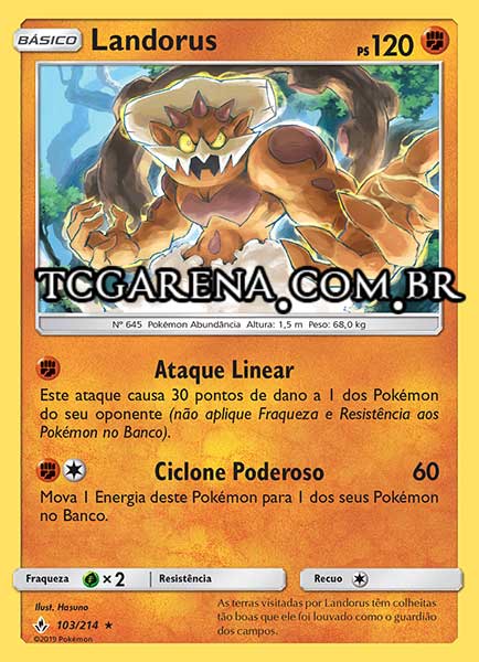 Carta Landorus (103 / 214)