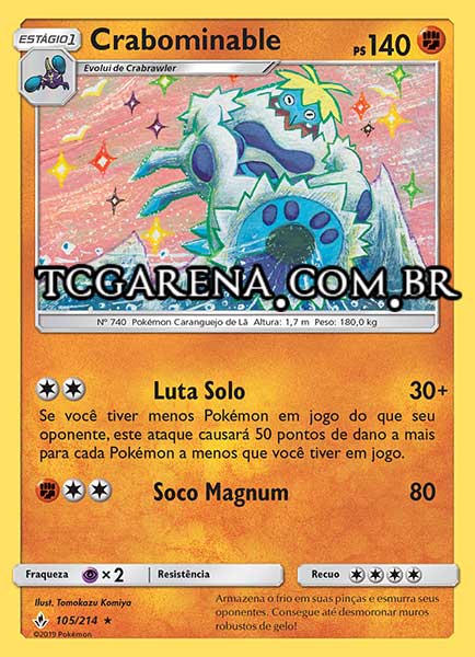 Carta Crabominable (105 / 214)