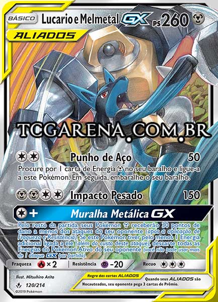 Carta Lucario & Melmetal-GX (120 / 214)