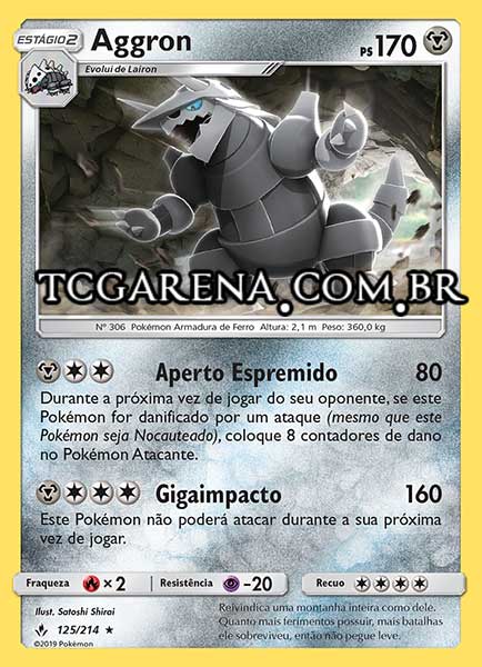 Carta Aggron (125 / 214)