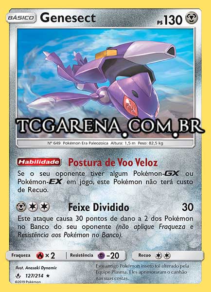 Carta Genesect (127 / 214)