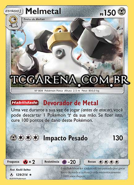 Carta Melmetal (129 / 214)