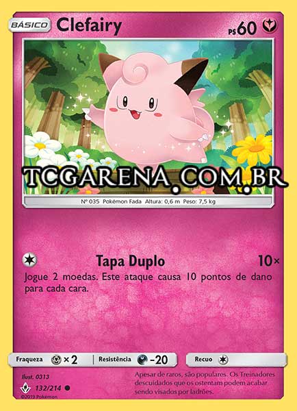 Carta Clefairy (132 / 214)