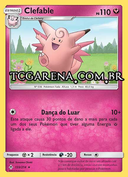 Carta Clefable (133 / 214)