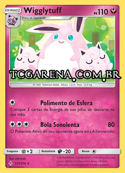 Carta Wigglytuff (135 / 214)