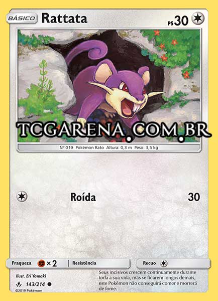 Carta Rattata (143 / 214)