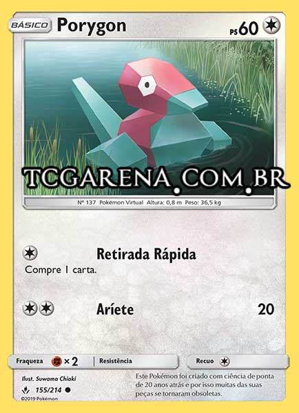 Carta Porygon (155 / 214)