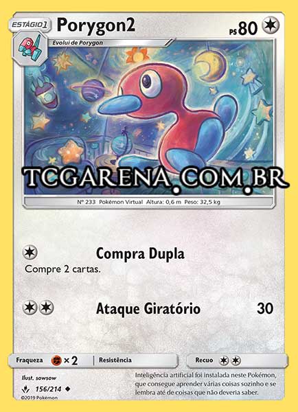 Carta Porygon2 (156 / 214)