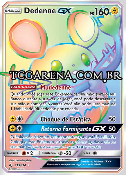 Carta Dedenne-GX (219 / 214)