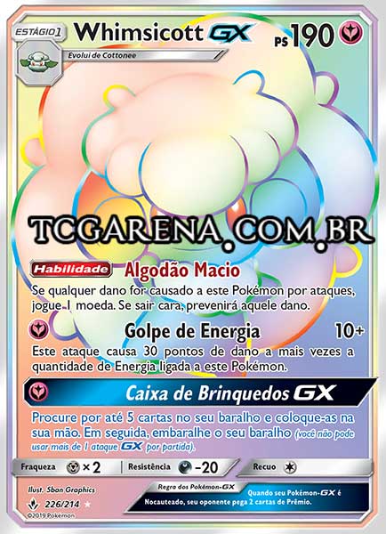 Carta Whimsicott-GX (226 / 214)