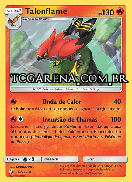 Carta Talonflame (32 / 236)