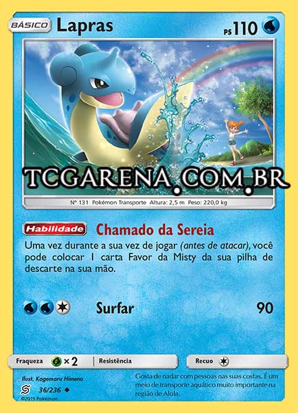 Carta Lapras (36 / 236)