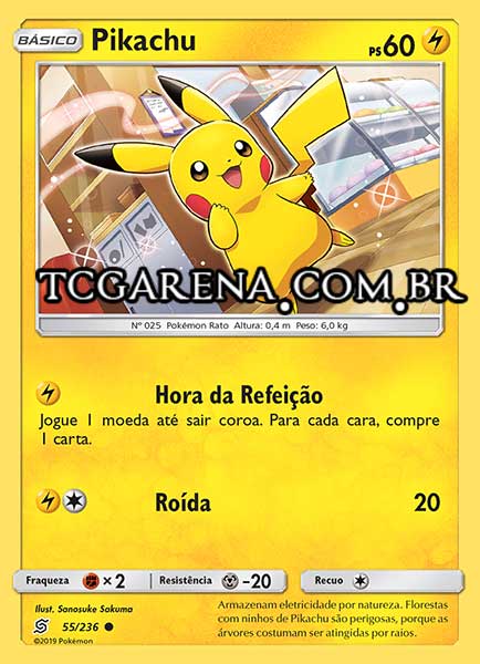 Carta Pikachu (55 / 236)