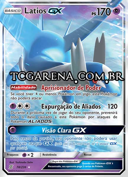 Carta Latios-GX (78 / 236)