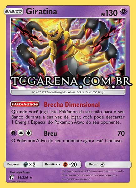 Carta Giratina (86 / 236)