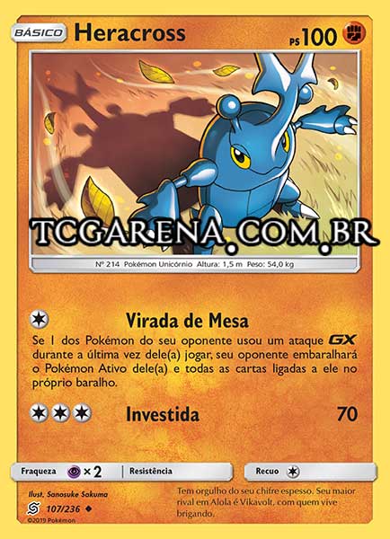 Carta Heracross (107 / 236)