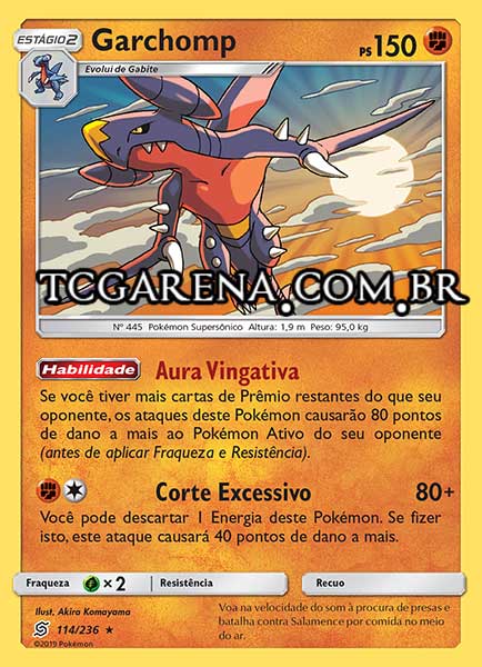 Carta Garchomp (114 / 236)