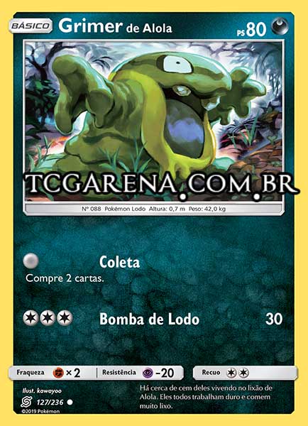 Carta Alolan Grimer (127 / 236)