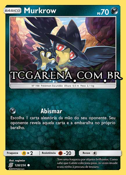 Carta Murkrow (128 / 236)