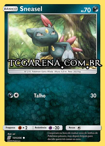 Carta Sneasel (131 / 236)