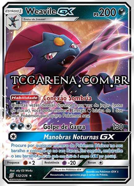 Carta Weavile-GX (132 / 236)