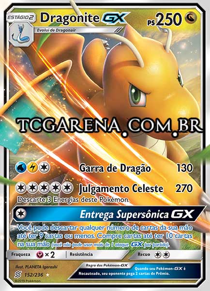 Carta Dragonite-GX (152 / 236)