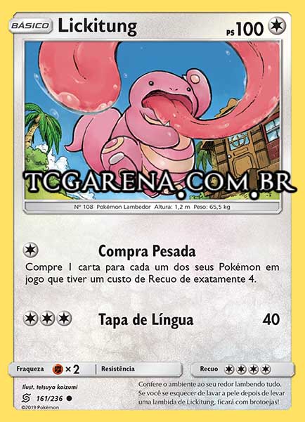 Carta Lickitung (161 / 236)