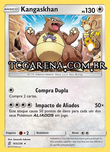 Carta Kangaskhan (163 / 236)