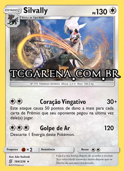 Carta Silvally (184 / 236)