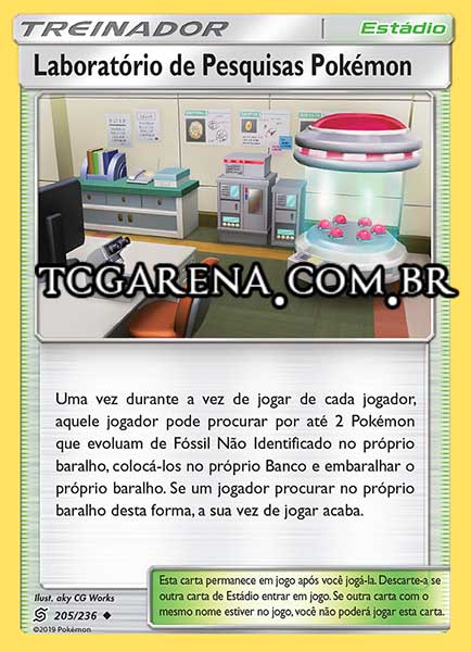 Carta Pokémon Research Lab (205 / 236)