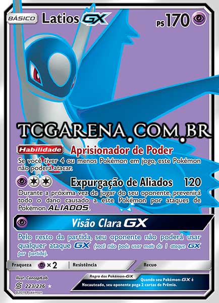 Carta Latios-GX (223 / 236)