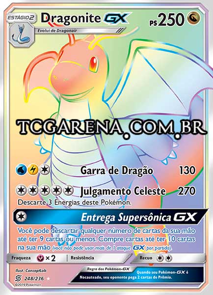 Carta Dragonite-GX (248 / 236)