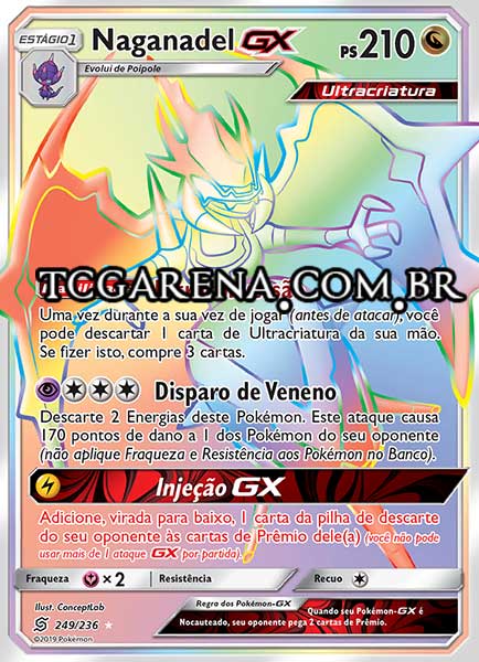 Carta Naganadel-GX (249 / 236)