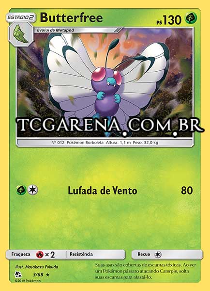 Carta Butterfree (3 / 68)