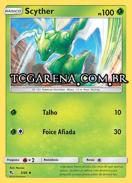 Carta Scyther (5 / 68)