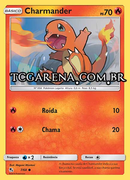 Carta Charmander (7 / 68)