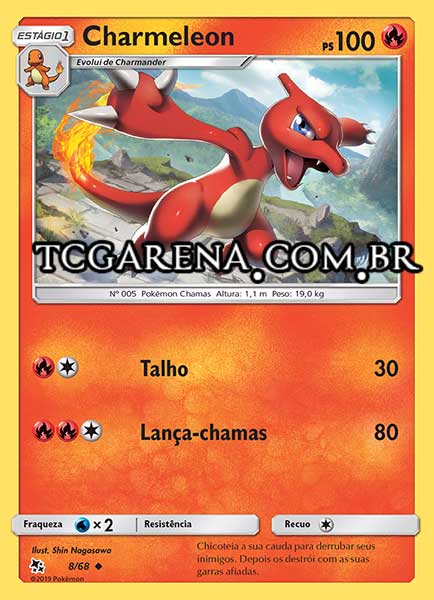 Carta Charmeleon (8 / 68)