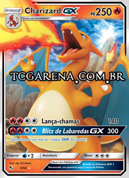 Carta Charizard-GX (9 / 68)