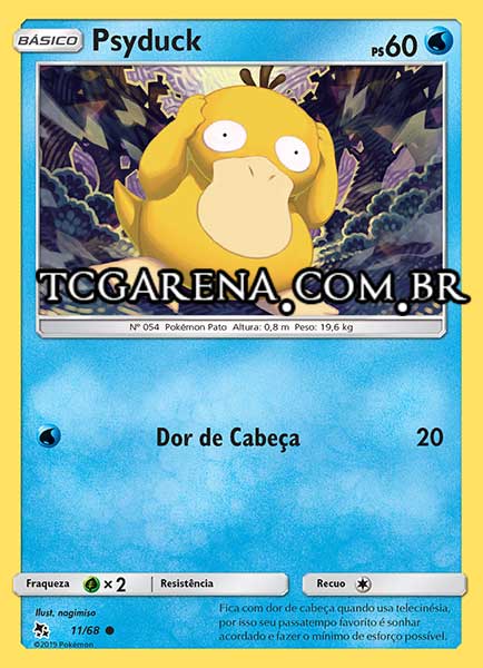 Carta Psyduck (11 / 68)