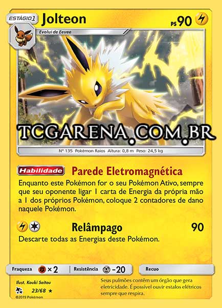 Carta Jolteon (23 / 68)